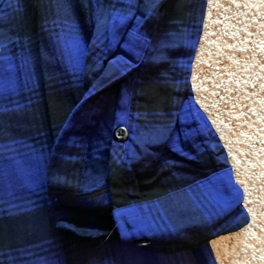 J Crew Flannel Tunic Dress - Picture 2 of 4